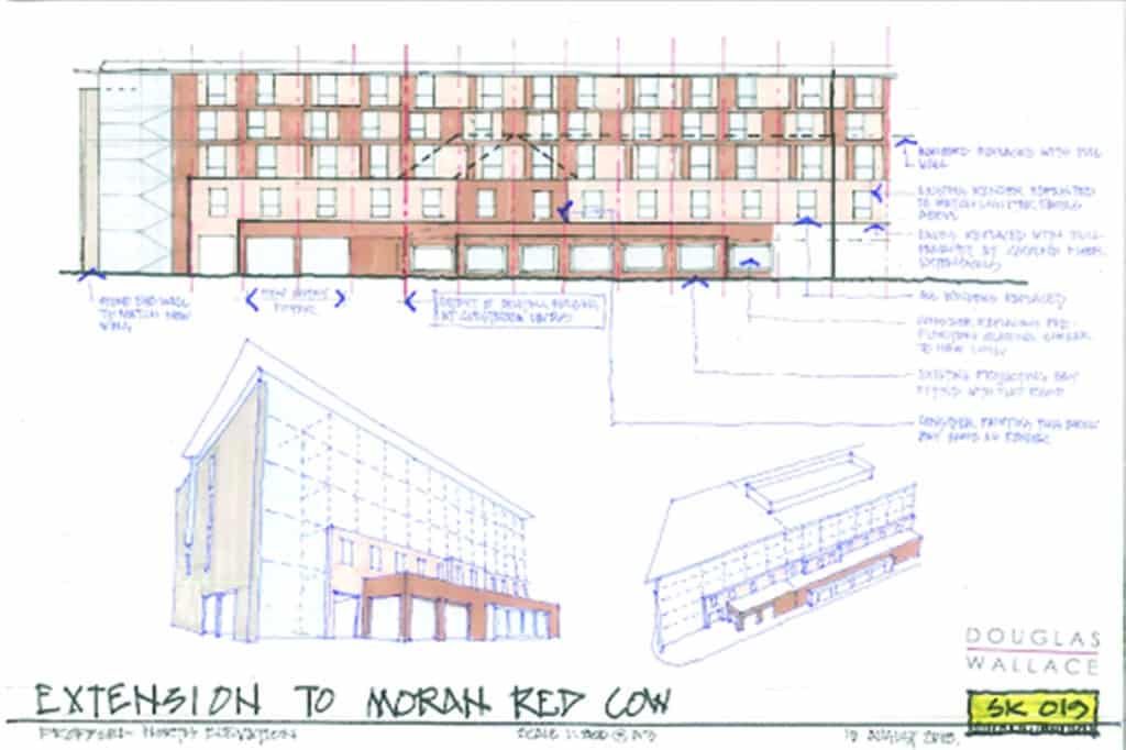 Douglas Wallace Architect Plans Red-Cow-Hotel-3