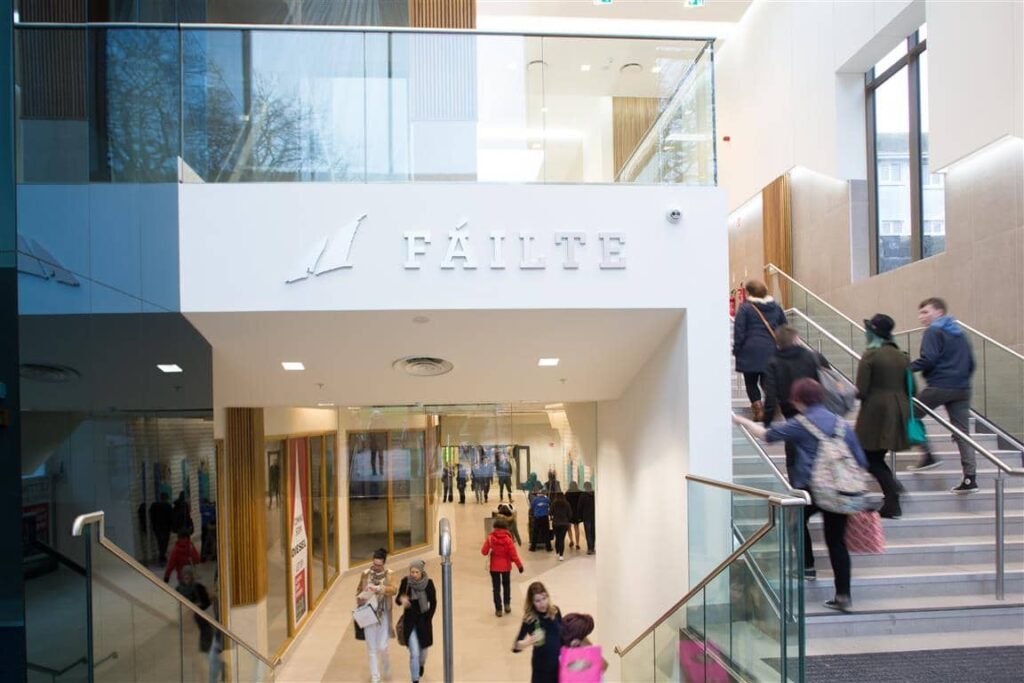 Interior of Eyre Square Galway by Douglas Wallace