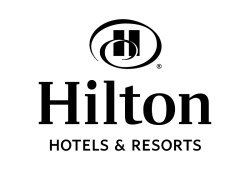 Hilton Hotel & Resorts Black Logo